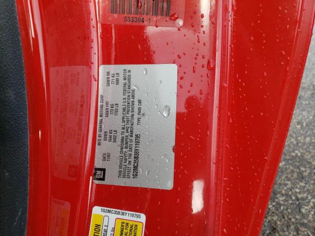 Photo 10 from auction – 2008 PONTIAC SOLSTICE with VIN 1G2MC35B38Y119795