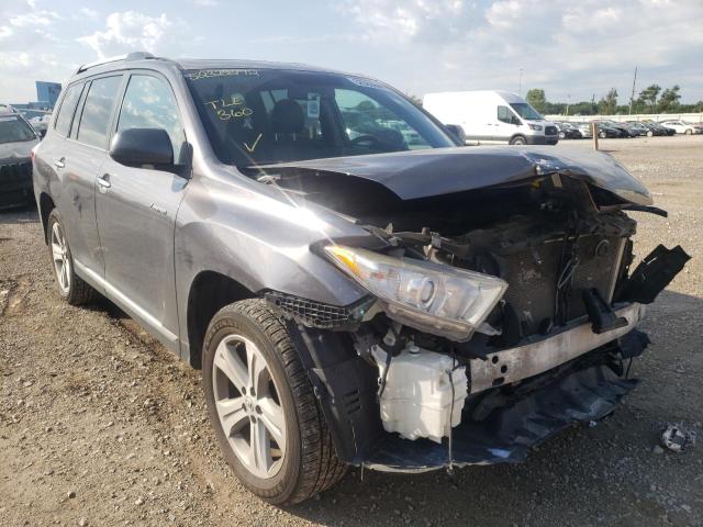 TOYOTA HIGHLANDER 2012 with VIN 5TDDK3EH3CS141349 - Photo from auction