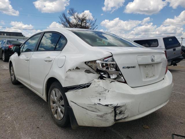 Photo 3 from auction – 2012 HONDA CIVIC LX with VIN 19XFB2F50CE312950