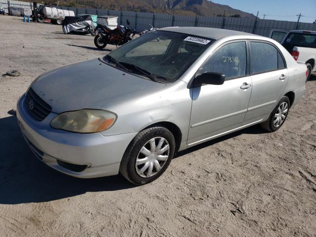 Photo 2 from auction – 2003 TOYOTA COROLLA CE with VIN JTDBR32E130027706