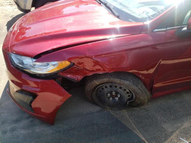 Photo 9 from auction – 2019 FORD FUSION S with VIN 3FA6P0G72KR102451