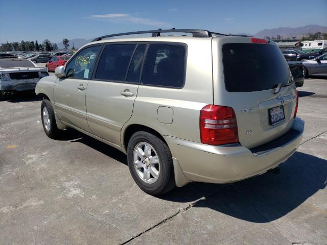 Photo 3 from auction – 2003 TOYOTA HIGHLANDER with VIN JTEGF21A630088195