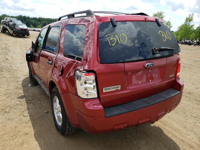 Photo 3 from auction – 2009 FORD ESCAPE XLT with VIN 1FMCU93G39KB00993