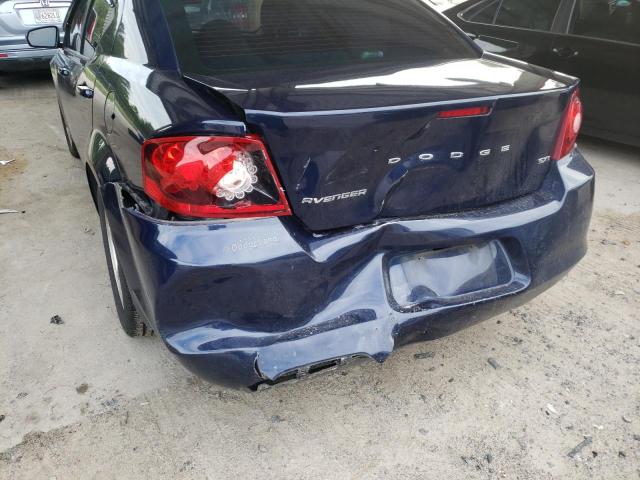 Photo 9 from auction – 2013 DODGE AVENGER SX with VIN 1C3CDZCBXDN620001