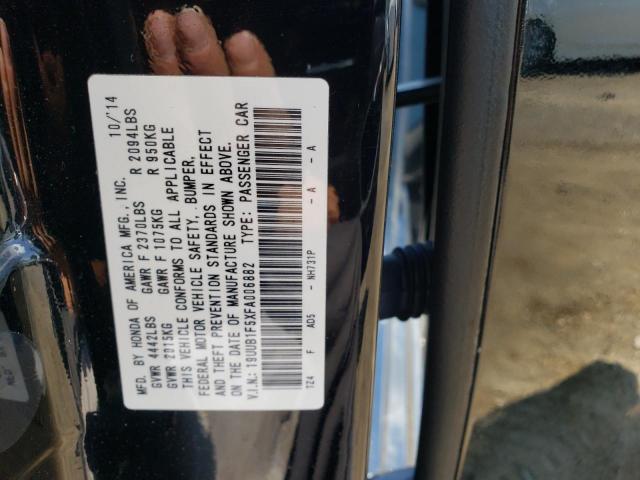 Photo 10 from auction – 2015 ACURA TLX TECH with VIN 19UUB1F5XFA006882