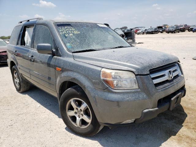 HONDA PILOT EXL 2007 with VIN 5FNYF28507B008141 - Photo from auction
