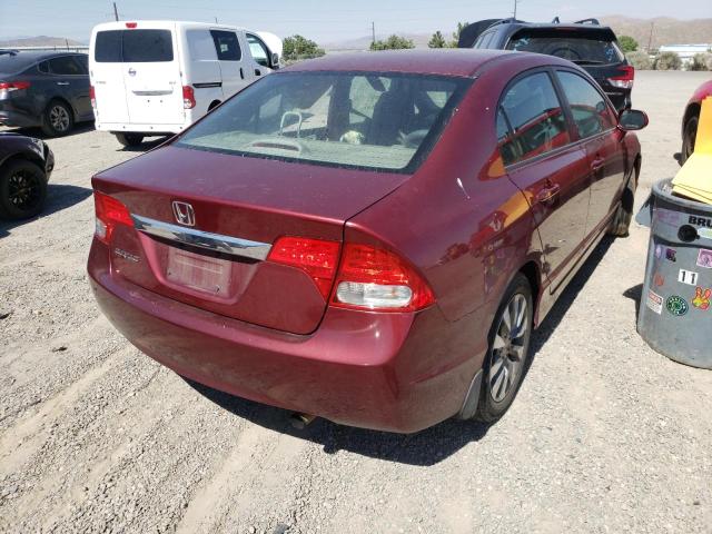 Photo 4 from auction – 2009 HONDA CIVIC EX with VIN 19XFA16889E034444