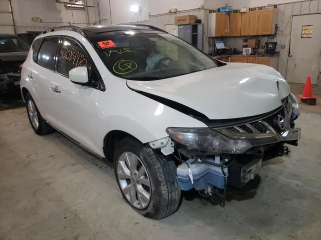 NISSAN MURANO 2014 with VIN JN8AZ1MW8EW534015 - Photo from auction