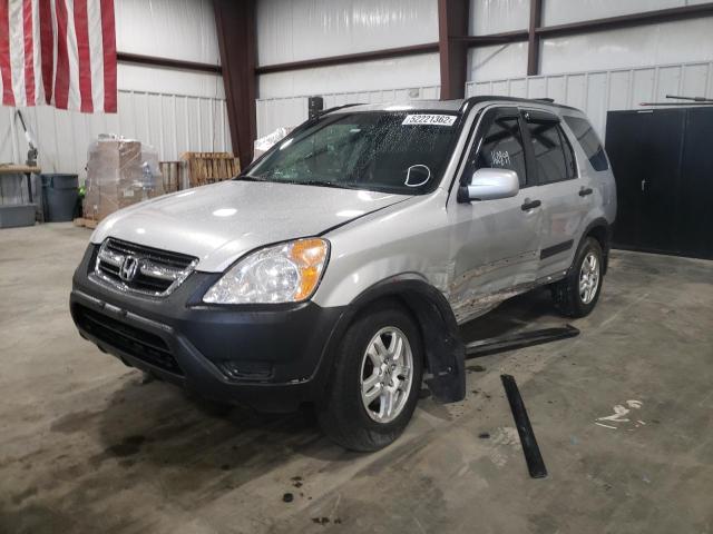 Photo 2 from auction – 2004 HONDA CR-V EX with VIN SHSRD788X4U239649