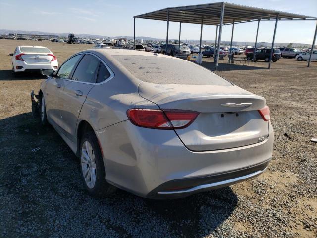 Photo 3 from auction – 2016 CHRYSLER 200 LIMITE with VIN 1C3CCCAB7GN170220