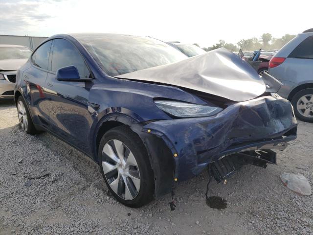 TESLA MODEL Y 2020 with VIN 5YJYGDEF2LF000185 - Photo from auction
