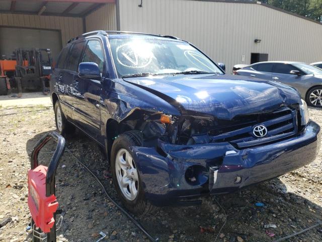 TOYOTA HIGHLANDER 2005 with VIN JTEGD21A050109826 - Photo from auction