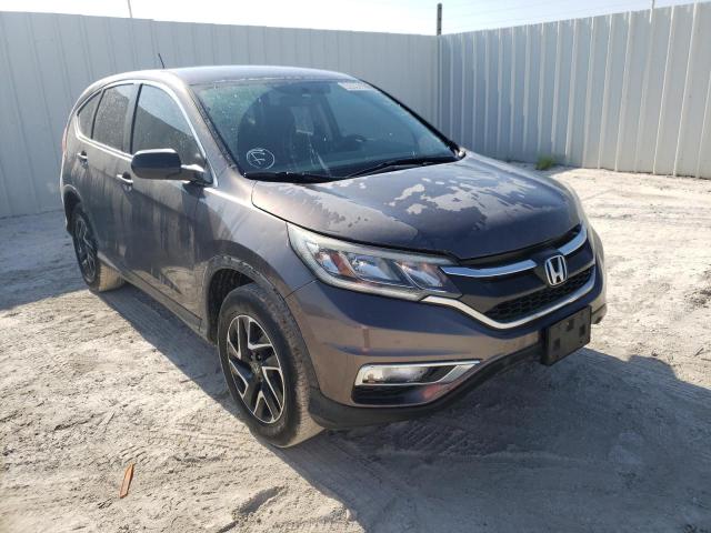 Photo 1 from auction – 2016 HONDA CR-V SE with VIN 2HKRM3H41GH554598