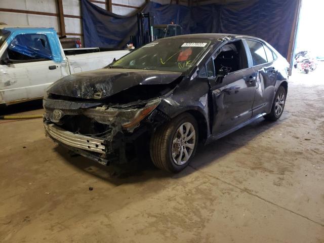 Photo 2 from auction – 2021 TOYOTA COROLLA LE with VIN 5YFEPMAE8MP179001