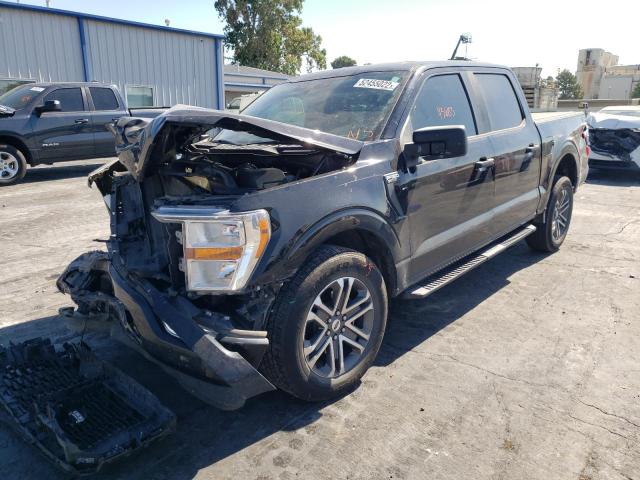 Photo 2 from auction – 2021 FORD F150 SUPER with VIN 1FTEW1CP2MFA49478