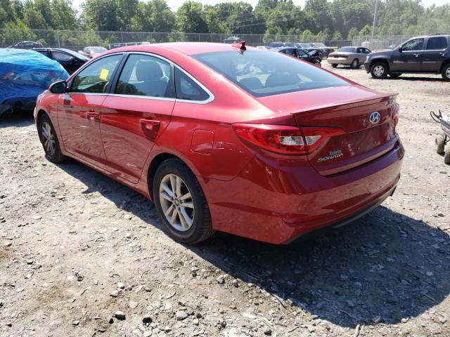 Photo 3 from auction – 2017 HYUNDAI SONATA SE with VIN 5NPE24AF5HH548827