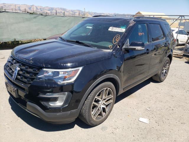 Photo 2 from auction – 2016 FORD EXPLORER S with VIN 1FM5K8GT9GGB83295