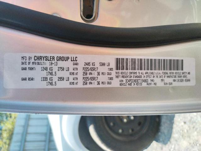 Photo 10 from auction – 2014 DODGE JOURNEY SE with VIN 3C4PDCAB3ET154863