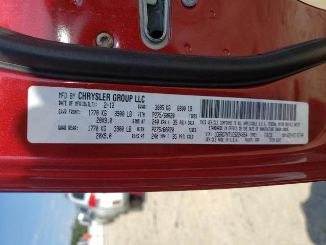 Photo 10 from auction – 2012 DODGE RAM 1500 L with VIN 1C6RD7NT1CS224854