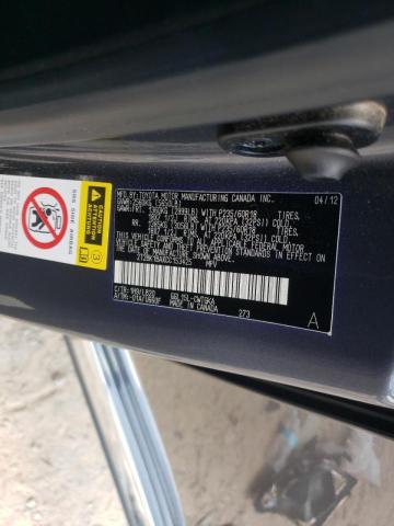 Photo 10 from auction – 2012 LEXUS RX 350 with VIN 2T2BK1BAXCC153425