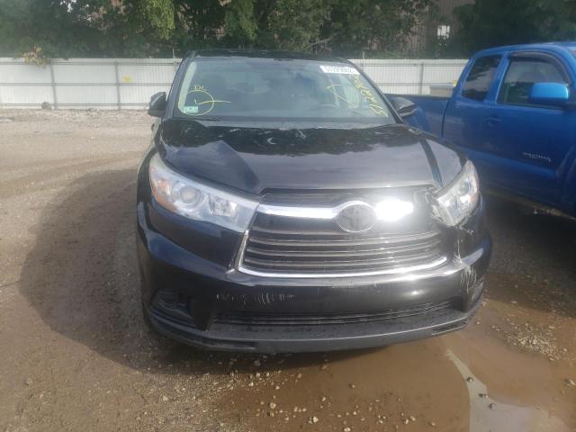 Photo 9 from auction – 2015 TOYOTA HIGHLANDER with VIN 5TDBKRFH6FS218325
