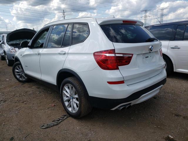 Photo 3 from auction – 2017 BMW X3 XDRIVE2 with VIN 5UXWX9C54H0D97453