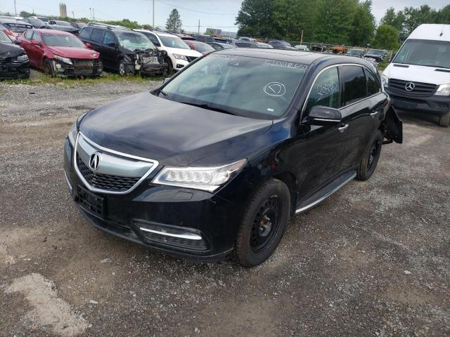 Photo 2 from auction – 2016 ACURA MDX TECHNO with VIN 5FRYD4H68GB505348
