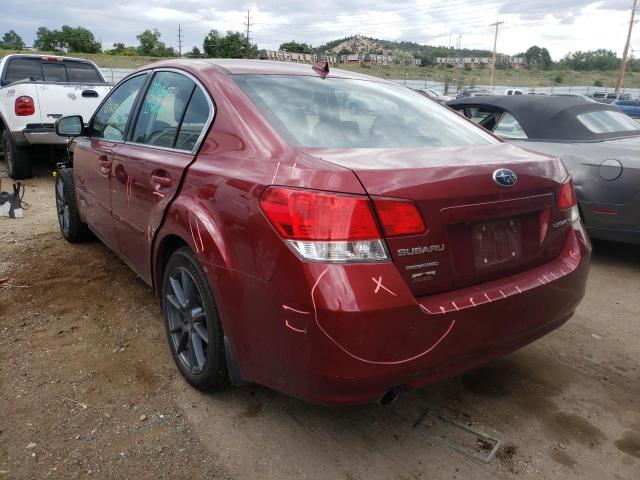 Photo 3 from auction – 2013 SUBARU LEGACY 2.5 with VIN 4S3BMCP66D3022369