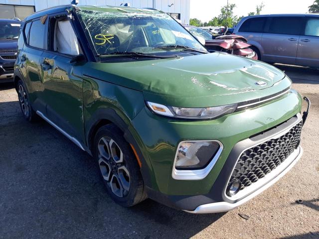 KIA SOUL LX 2020 with VIN KNDJ23AUXL7093834 - Photo from auction