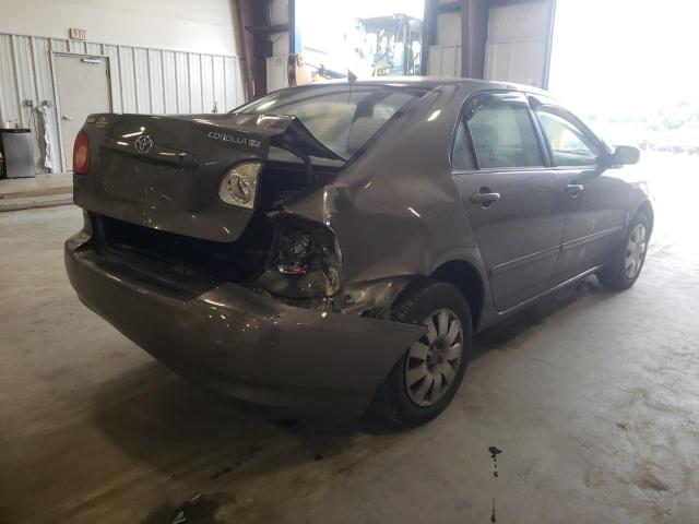 Photo 4 from auction – 2003 TOYOTA COROLLA CE with VIN 2T1BR38E63C081404