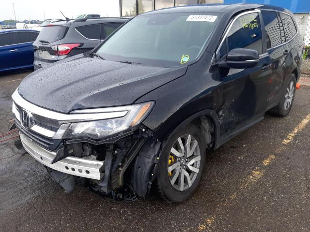 Photo 2 from auction – 2019 HONDA PILOT EXL with VIN 5FNYF6H58KB071780