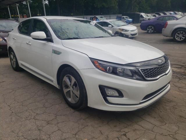 KIA OPTIMA HYB 2014 مع رقم تعريف المركبة KNAGM4AD0E5072335 - صورة من المزاد