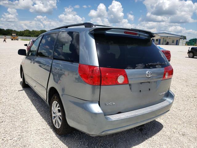 Photo 3 from auction – 2007 TOYOTA SIENNA CE with VIN 5TDZK23C67S019159