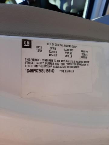Photo 10 from auction – 2006 BUICK LUCERNE CX with VIN 1G4HP57266U156169