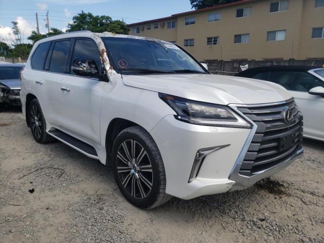 LEXUS LX 570 2021 with VIN JTJDY7AX0M4336919 - Photo from auction