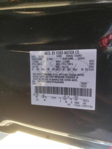 Photo 10 from auction – 2007 FORD RANGER SUP with VIN 1FTYR15E07PA05459