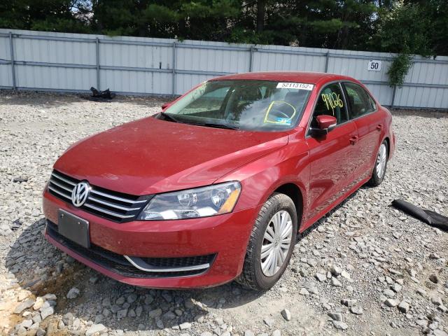 Photo 2 from auction – 2015 VOLKSWAGEN PASSAT S with VIN 1VWAT7A35FC094250