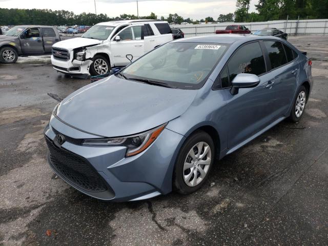 Photo 2 from auction – 2022 TOYOTA COROLLA LE with VIN JTDEPMAE9N3022149