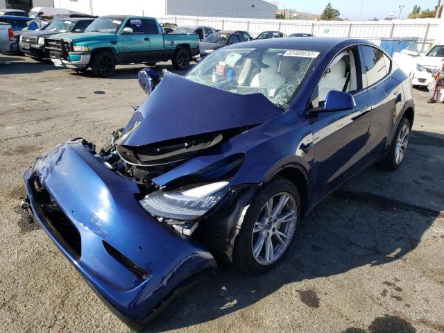 Photo 2 from auction – 2022 TESLA MODEL Y with VIN 7SAYGDEE0NF426048