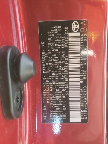 Photo 10 from auction – 2016 TOYOTA COROLLA L with VIN 5YFBURHE1GP481586