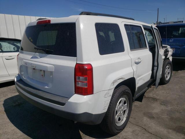 Photo 4 from auction – 2014 JEEP PATRIOT SP with VIN 1C4NJPBA6ED515375