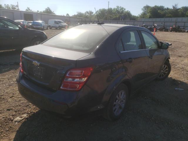Photo 4 from auction – 2018 CHEVROLET SONIC LT with VIN 1G1JD5SH6J4113110