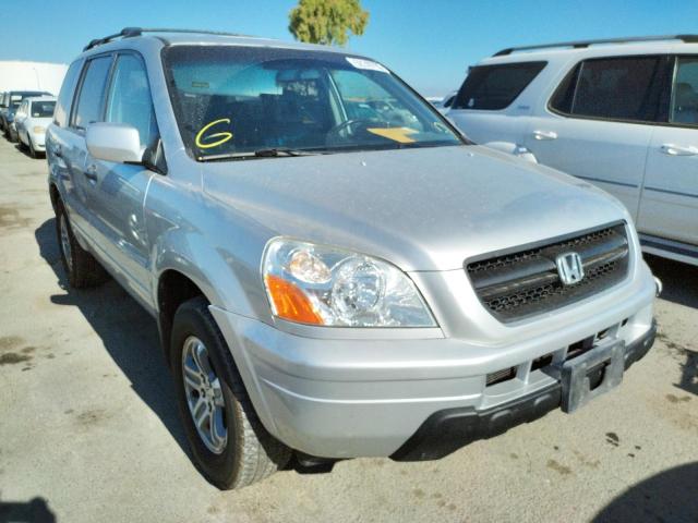 Photo 1 from auction – 2005 HONDA PILOT EXL with VIN 2HKYF187X5H568484