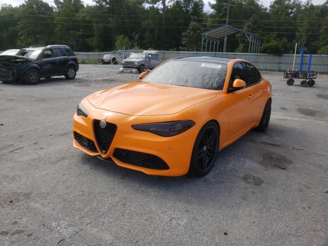 Photo 2 from auction – 2018 ALFA ROMEO GIULIA TI with VIN ZARFAECN9J7594355