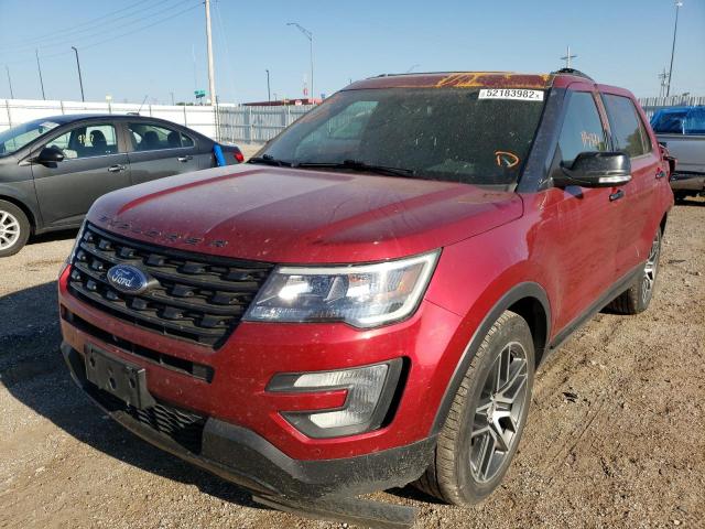 Photo 2 from auction – 2017 FORD EXPLORER S with VIN 1FM5K8GT2HGA60312