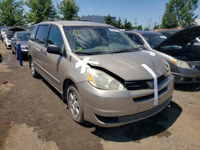 TOYOTA SIENNA CE 2005 with VIN 5TDZA29C65S325673 - Photo from auction