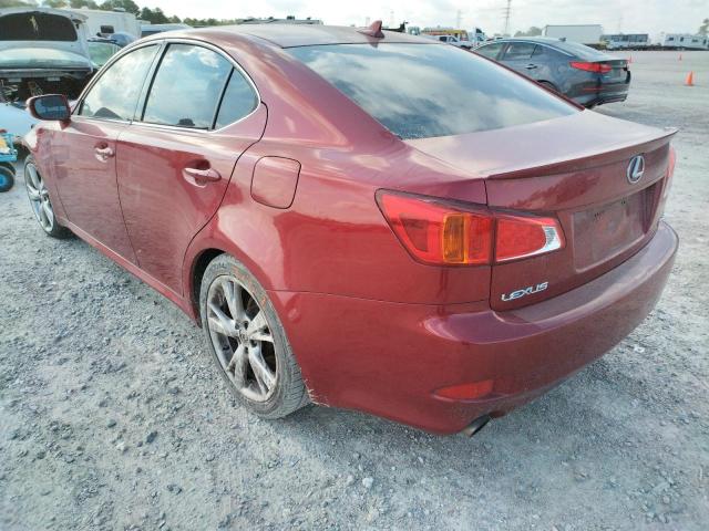 Photo 3 from auction – 2009 LEXUS IS 250 with VIN JTHBK262495093403
