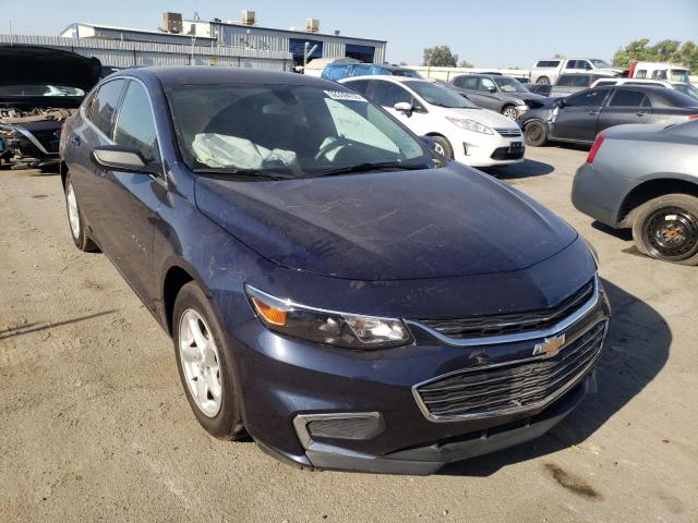 CHEVROLET MALIBU LS 2018 with VIN 1G1ZB5ST2JF117110 - Photo from auction