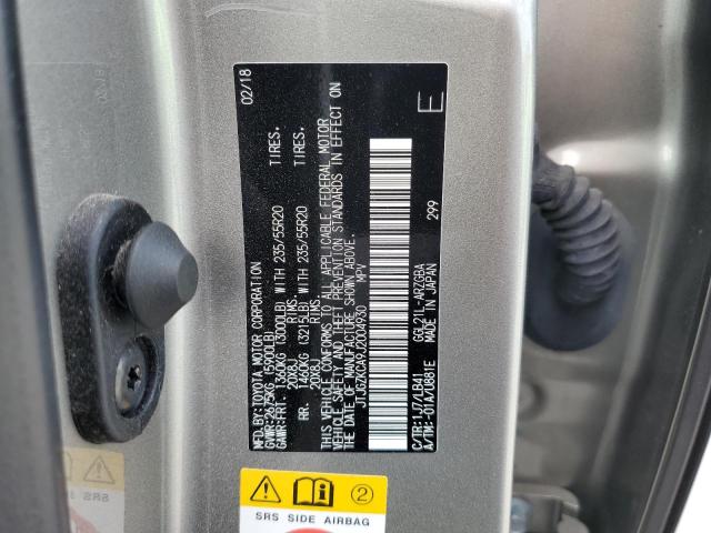 Photo 10 from auction – 2018 LEXUS RX 350 L with VIN JTJGZKCA9J2004930