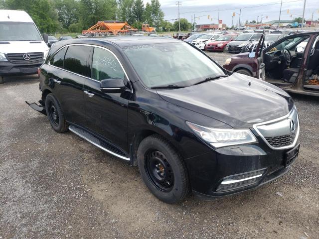 ACURA MDX TECHNO 2016 مع رقم تعريف المركبة 5FRYD4H68GB505348 - صورة من المزاد